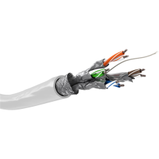 Goobay S/FTP CAT6 Installációs kábel 100m - Fehér (94222) kábel és adapter