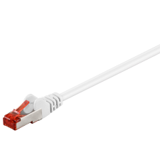 Goobay S/FTP CAT6 Patch kábel 0.15m - Fehér (92462) kábel és adapter
