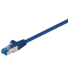 Goobay S/FTP CAT6a Patch kábel 0.25m - Kék (94130) kábel és adapter