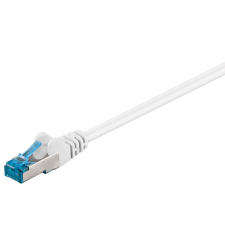 Goobay S/FTP CAT6a Patch kábel 1m - Fehér (93688) kábel és adapter