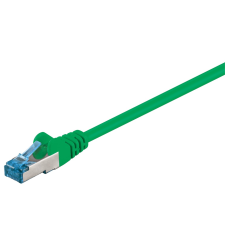 Goobay S/FTP CAT6a Patch kábel 20m - Zöld (94142) kábel és adapter