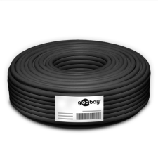 Goobay S/FTP CAT7 Kültéri installációs kábel 100m - Fekete (52768) kábel és adapter