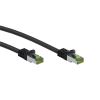 Goobay S/FTP CAT8.1 Patch kábel 15m - Fekete (61099)