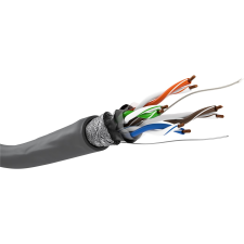 Goobay SF/UTP CAT5e Patch kábel 100m - Szürke (15015) kábel és adapter