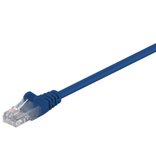 Goobay U/UTP CAT5e Patch kábel 2m - Kék (68355) kábel és adapter