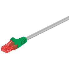 Goobay U/UTP CAT6 Crossover patch kábel 2m - Szürke (68474) kábel és adapter