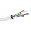Goobay U/UTP CAT6 Installációs patch kábel 305m - Fehér (94219)
