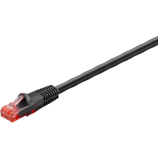 Goobay U/UTP CAT6 Kültéri patch kábel 50m - Fekete (55437) kábel és adapter