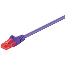 Goobay U/UTP CAT6 Patch kábel 10m - Ibolya (95266) kábel és adapter