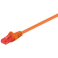 Goobay U/UTP CAT6 Patch kábel 10m - Narancssárga (95265) kábel és adapter