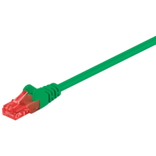 Goobay U/UTP CAT6 Patch kábel 10m - Zöld (68445) kábel és adapter