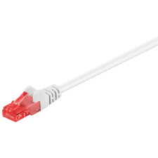 Goobay U/UTP CAT6 Patch kábel 15m - Fehér kábel és adapter