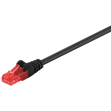 Goobay U/UTP CAT6 Patch kábel 5m - Fekete (68684) kábel és adapter
