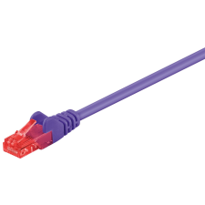 Goobay U/UTP CAT6 Patch kábel 5m - Ibolya kábel és adapter