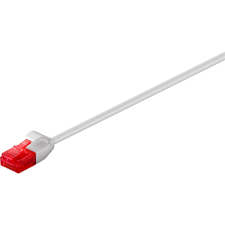 Goobay U/UTP CAT6 Slim Patch kábel 3m - Szürke (93753) kábel és adapter