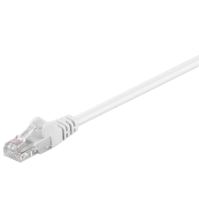 Goobay U/UTP CAT 5e Patch kábel 25m - Fehér (95642) kábel és adapter