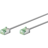 Goobay Ultraflexibles U/FTP Cat 8.1 RJ45 Slim Patch kábel 1m - Szürke (74346)