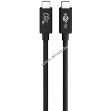 Goobay USB-C adat- és töltőkábel USB4.0, Gen3x2 240W, 70cm mobiltelefon kellék