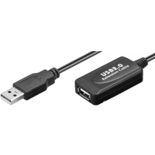 Goobay USB Hosszabbító Fekete 10m 95119 kábel és adapter