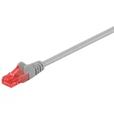 Goobay UTP CAT6 Összekötő Szürke 25cm 95250 kábel és adapter