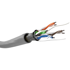 Goobay UTP CAT 5e patch kábel 100m szürke (68707) kábel és adapter