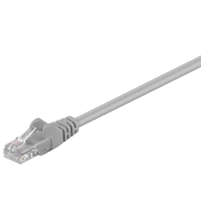 Goobay UTP CAT 5e patch kábel 50m szürke (68382) (go68382) kábel és adapter