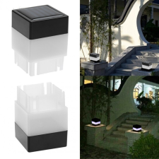 Good4Home Vízálló napelemes LED kocka lámpa, kültéri dekoráció kültéri világítás