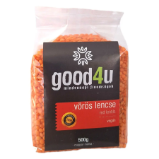  Good4u lencse vörös 500 g alapvető élelmiszer