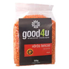 Good4You Good4u lencse vörös 500 g reform élelmiszer