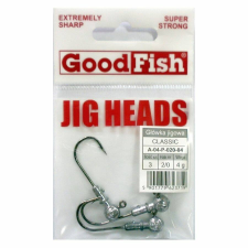 Good Fish Jig Head - Méret: 6/0Tömeg: 24gCsomagolás: 3db /csomagSzin: Ezüst horgászkiegészítő