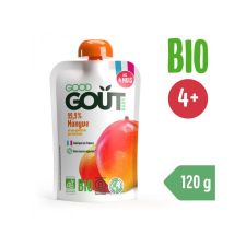  GOOD GOUT BIO Gyümölcsös tasak Mango 120 g, 4h+ bébiétel