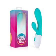 Good Vibes Only Blis Rabbit - akkus csiklókaros vibrátor (türkiz) vibrátorok
