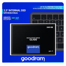 Goodram 240GB CL100 gen.3 2.5" SATA3 SSD merevlemez