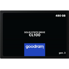 Goodram 480GB CL100 Gen.3 SATA 3 2.5" SSDPR-CL100-480-G3 merevlemez