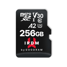 Goodram IR-M2AA-2560R12 memóriakártya MicroSDXC 256GB UHS-I U3 V30 + adapter, IRDM memóriakártya