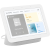 Google Nest HUB 2 okosotthon hangasszisztens fehér (GA01331) (GA01331)