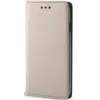  Google Pixel 9a, Oldalra nyíló tok, stand, Smart Magnet, arany