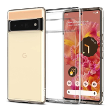 Google Spigen Ultra Hybrid Google Pixel 6 Pro tok, Crystal Clear, átlátszó tok és táska