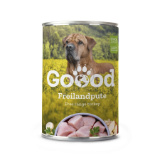 Goood Goood Adult Freilandpute - pulykás konzerv 400 g kutyaeledel