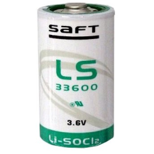 Goowei Energy SAFT LS33600 lítium akkumulátor 3,6V, 17000 mAh speciális elem