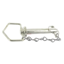 Gopart Csapszeg mozgatható fogantyúval és lánccal 9x102 mm autóalkatrész