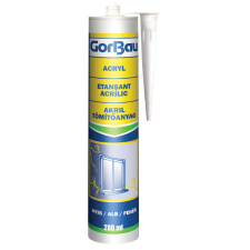 GORBAU AKRIL TÖMÍTŐ FEHÉR 280 ML barkácsolás, csiszolás, rögzítés