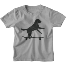  Gördeszkás Kutya - Gyerek Póló gyerek póló
