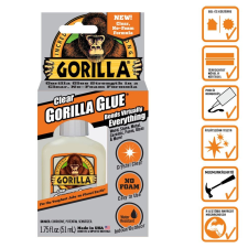 Gorilla Glue Clear Kristálytiszta Ragasztó 50ml ragasztó