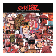 Gorillaz The Singles Collection 2001-2011 (CD) egyéb zene