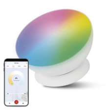  GoSmart asztali LED hangulatlámpa (7W) RGB+CCT, Wi-Fi, fehér világítás