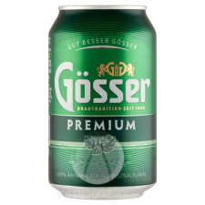Gösser Premium 0,33l dobozos /24/ - DRS sör