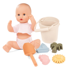 Götz Ajándékszett Sleepy Aquini Beach Girl baba, 33 cm, 2453557 baba