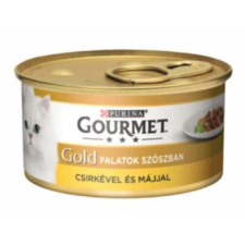  Gourmet Gold Csirke Máj szószban 12x85g macskaeledel