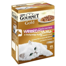  Gourmet Gold Duó élmény multipack 4 x 85 g macskaeledel